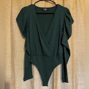 Green body suit